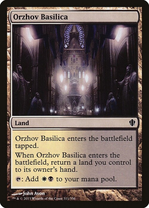 Orzhov Basilica Card Front