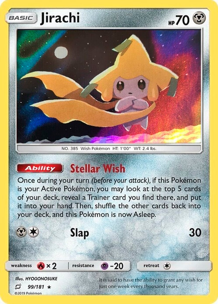 jirachi pokemon card holographic Pokemon Jirachi Deoxys Card Holo Glitter 3D Art Shadow Box