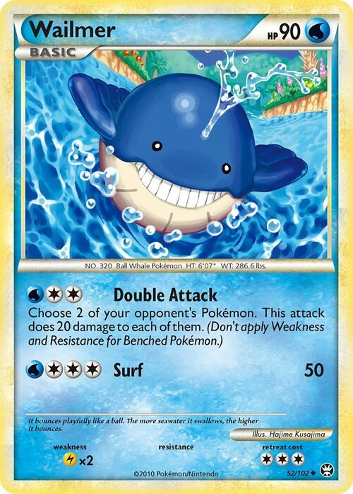 Wailmer [Double Attack | Surf] Card Front