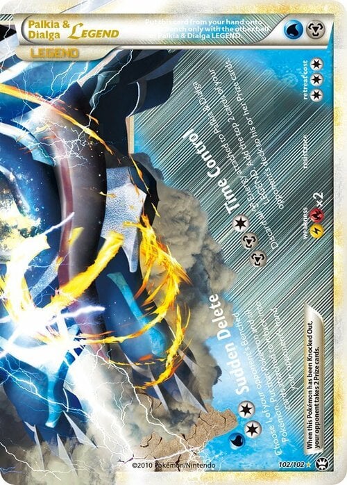 Palkia & Dialga Pokémon LEGGENDA.png Card Front