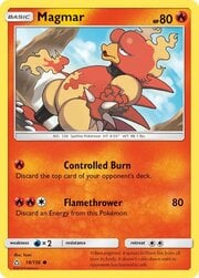 Magmar [Controlled Burn | Flamethrower]