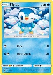 Piplup [Peck | Wave Splash]