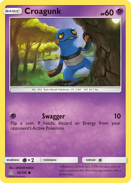 Croagunk [Swagger] Card Front