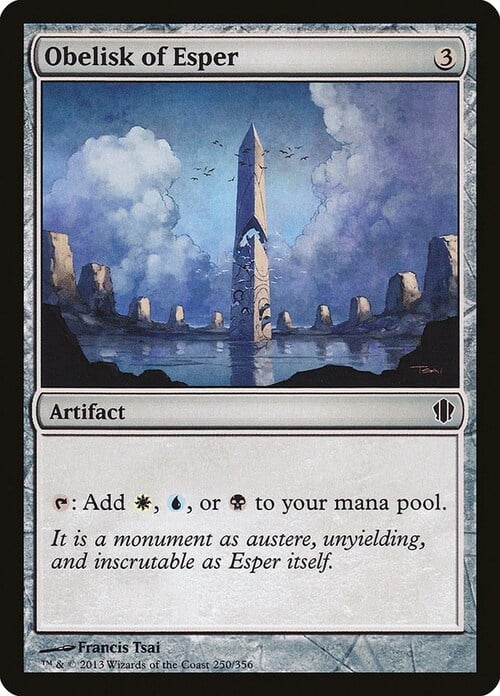 Obelisk of Esper Card Front