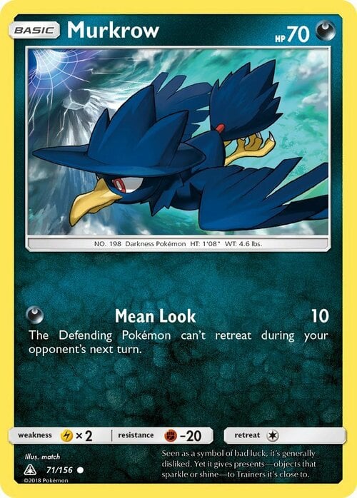 Murkrow [Mean Look] Card Front