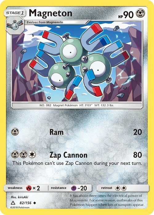 Magneton [Ram | Zap Cannon] Card Front