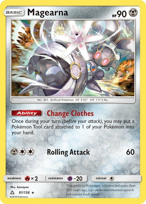 Magearna Card Front