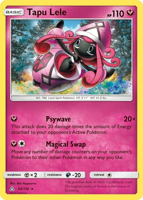 Tapu Lele [Psywave | Magical Swap] Card Front