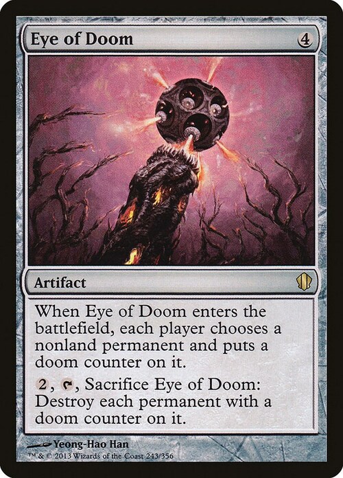 Eye of Doom Card Front