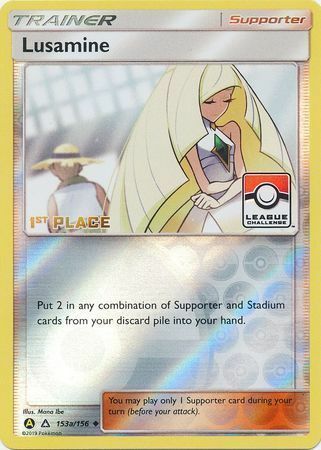 Lusamine Card Front