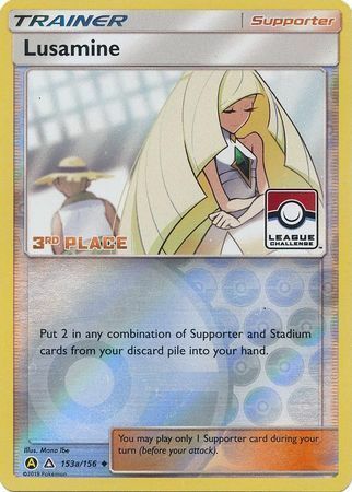 Lusamine Card Front