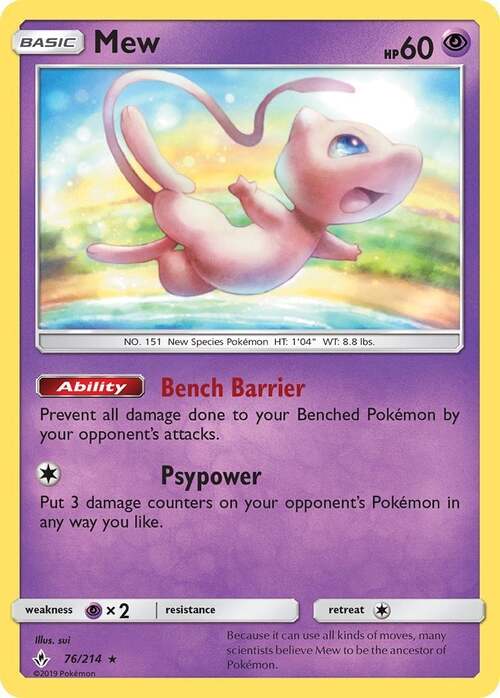 Mew Card Front