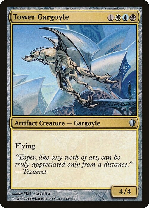 Tower Gargoyle Card Front