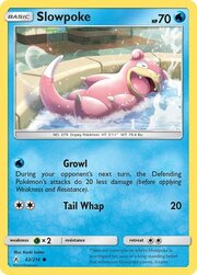 Slowpoke [Growl | Tail Whap]