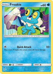 Froakie [Quick Attack]