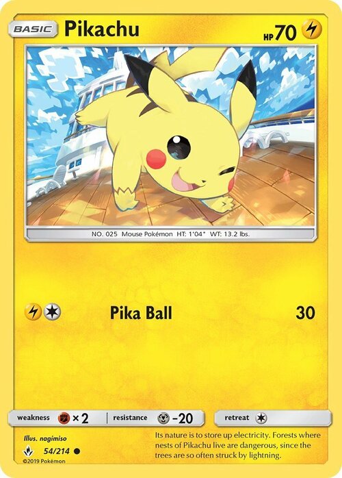 Pikachu [Pika Ball] Card Front