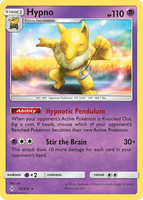 Hypno [Stir the Brain] Card Front