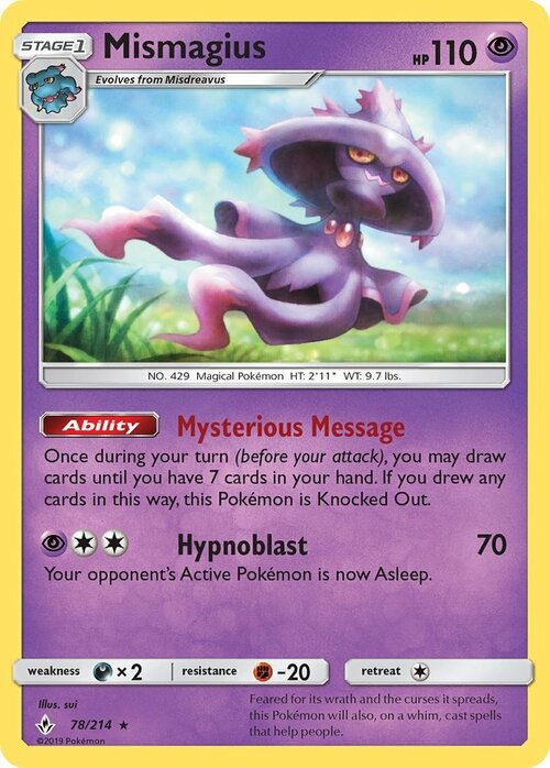 Mismagius [Hypnoblast] Card Front