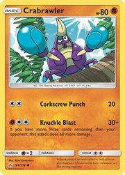 Crabrawler [Corkscrew Punch | Knuckle Blast]