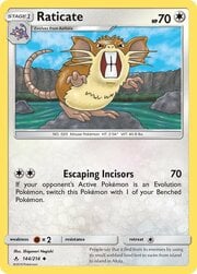 Raticate [Escaping Incisors]