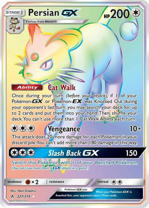 Persian GX Card Front