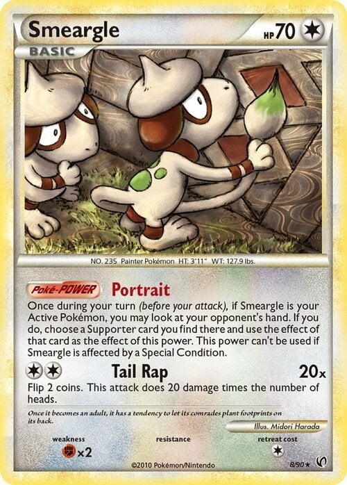 Smeargle Card Front