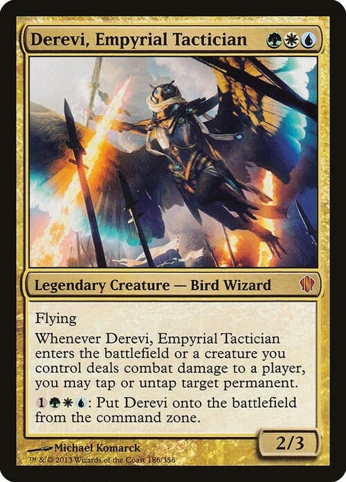 Derevi, Empyrial Tactician Card Front