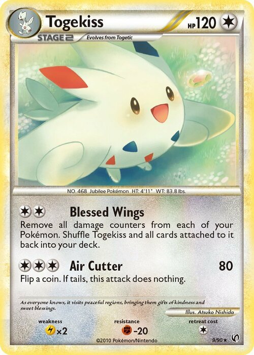 Togekiss [Blessed Wings | Air Cutter] Card Front