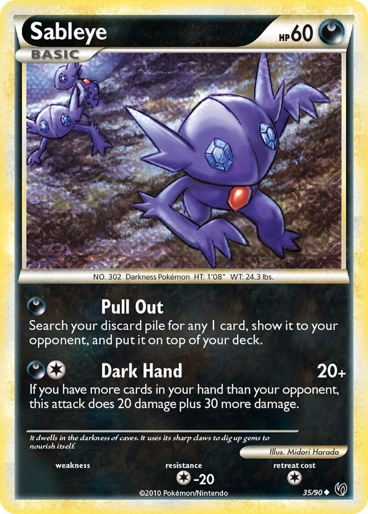 basic sableye pokemon card Undaunted | Pokémon this attack does 70 more damage Pokemon Card “Sableye” sv1a 055/073