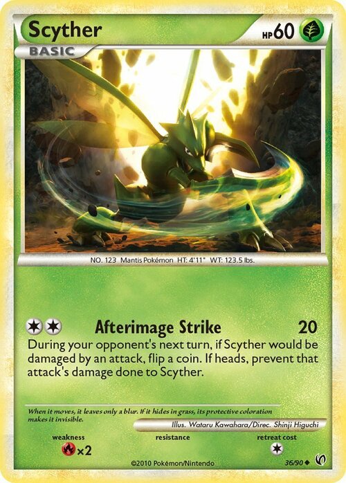 Scyther [Afterimage Strike] Frente