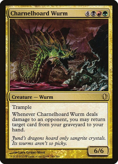 Charnelhoard Wurm Card Front