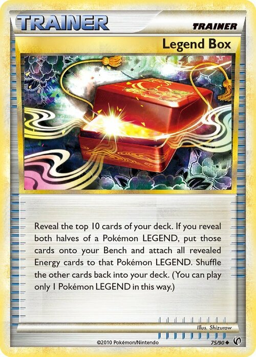 Legend Box Card Front