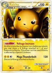 Raichu [Voltage Increase | Mega Thunderbolt | Prime]