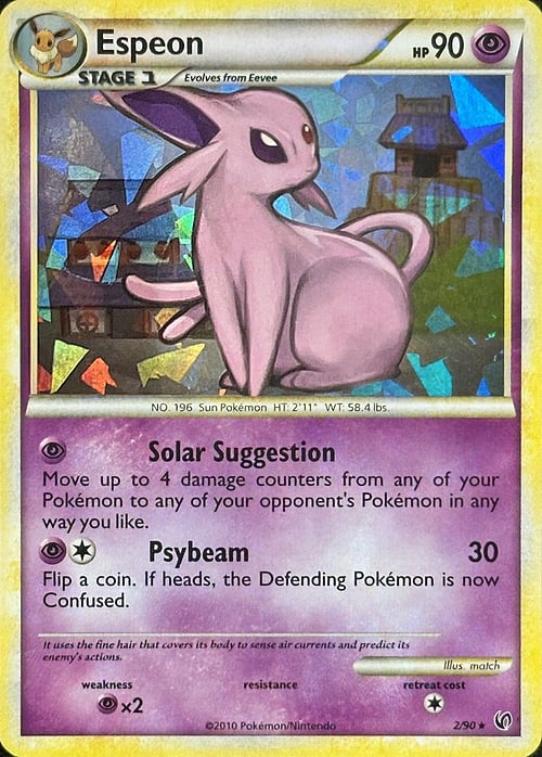 Espeon Card Front