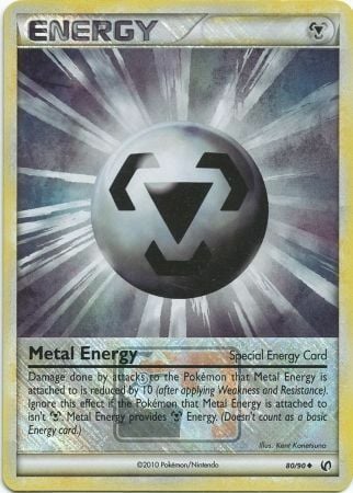 Metal Energy Card Front