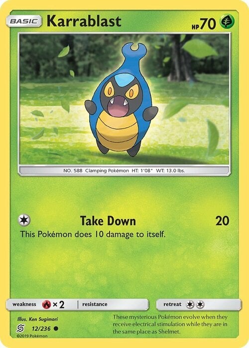 Karrablast Card Front