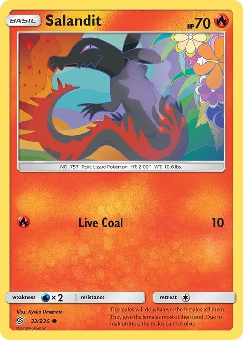 Salandit Card Front