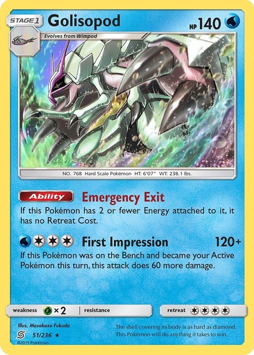 Golisopod Card Front