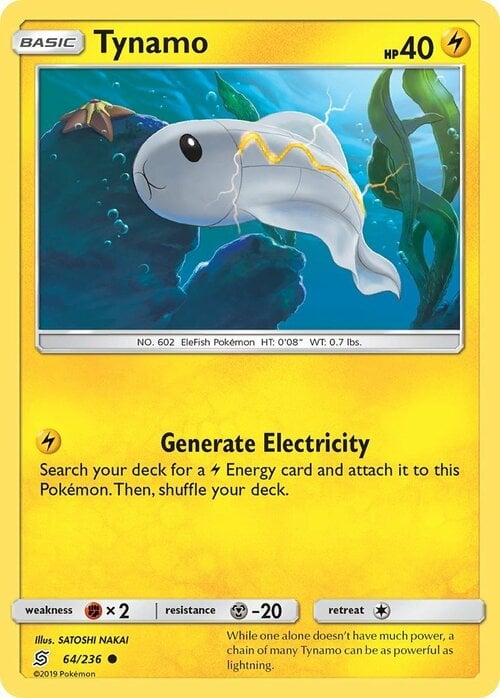 Tynamo [Generate Electricity] Card Front