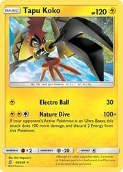 Tapu Koko [Electro Ball | Nature Dive]