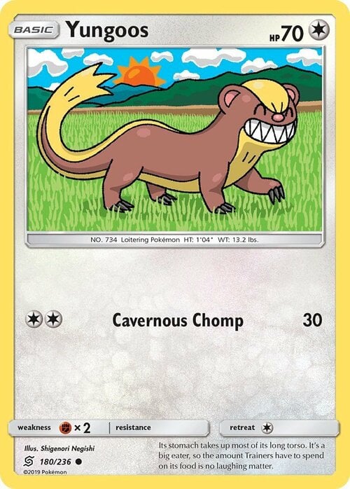 Yungoos Card Front