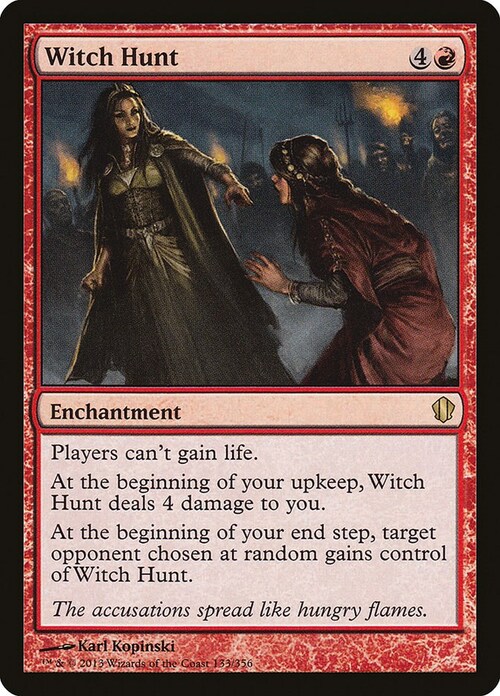 Witch Hunt Card Front