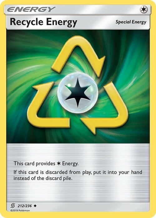 Recycle Energy Card Front