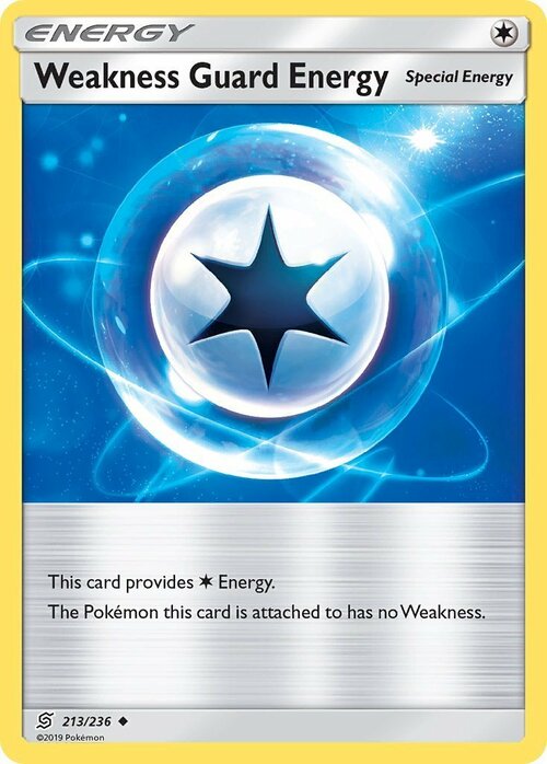 Weakness Guard Energy Card Front