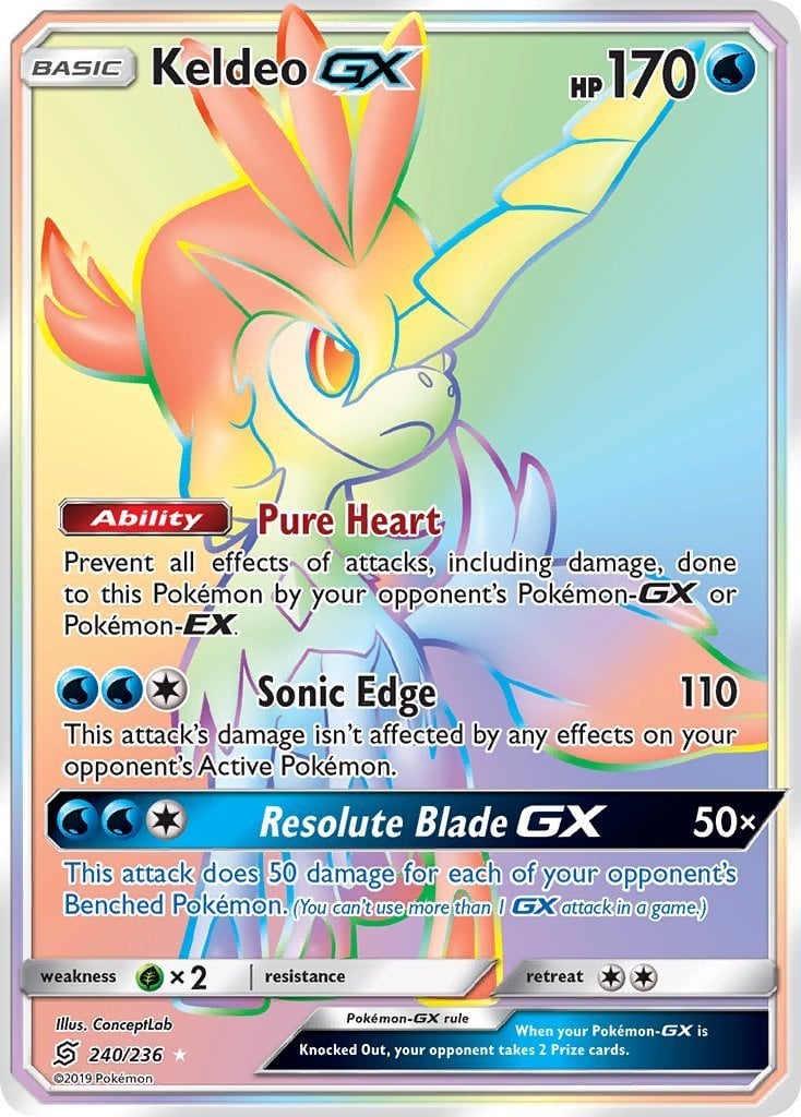 Keldeo GX Unified Minds | Pokmon | CardTrader