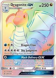 Dragonite GX [Dragon Claw | Sky Judgment | Mach Delivery GX]