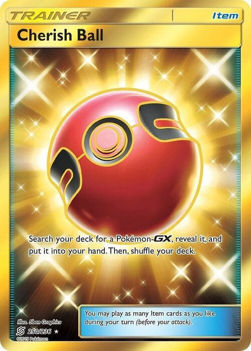 Cherish Ball Card Front