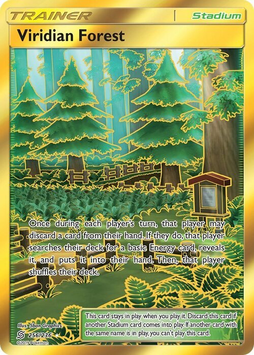 Viridian Forest Card Front
