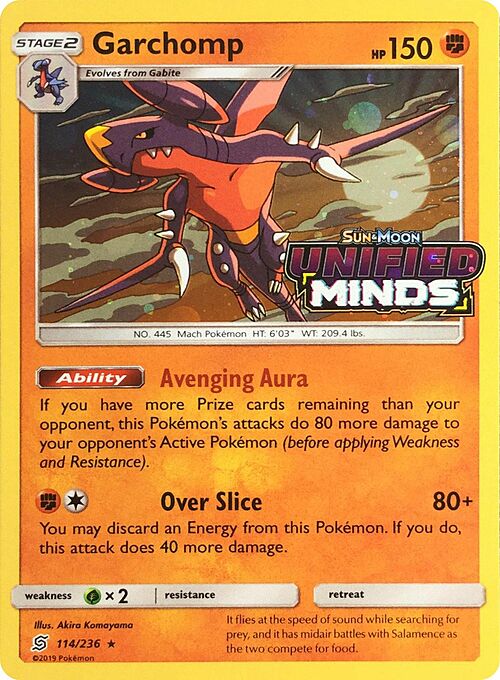 Garchomp Card Front