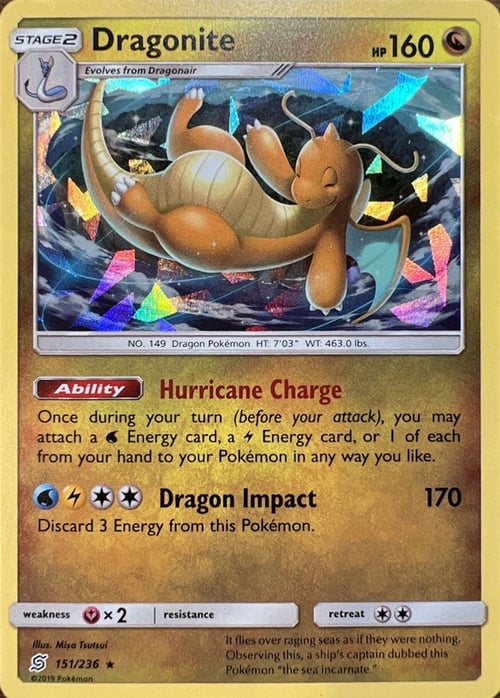 Dragonite (151/236), Busca de Cards